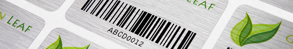 Barcode-Aufkleber